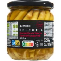 Guindillas de Ibarra Eroski SELEQTIA, frasco 120 g