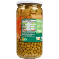 Mezcla de verduras EROSKI, frasco 425 g