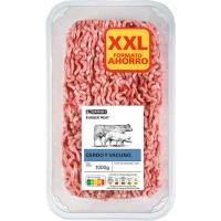 Picada mixta cerdo-vacuno burger meat XXL EROSKI, bandeja 1 kg