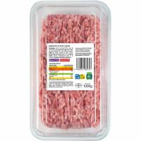 Picada mixta cerdo-vacuno burger meat XXL EROSKI, bandeja 1 kg
