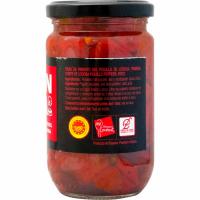 Pimiento del piquillo en tiras D.O. DANTZA, frasco 220 g