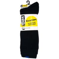 Calcetín hombre, de vestir básico, color negro, talla 39/42 DIM, 5 pares