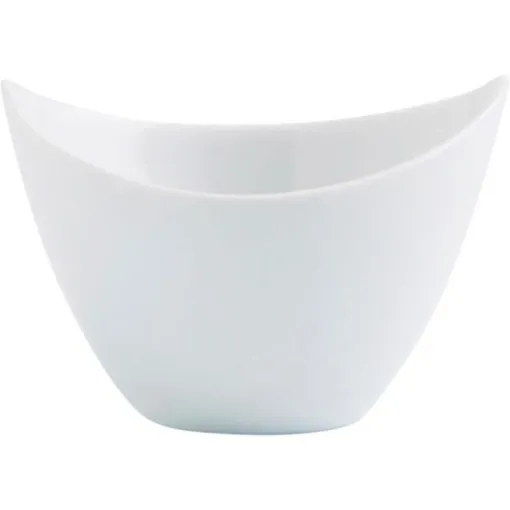 Tapa Banderilla en porcelana blanca QUID, 9x6 cm Tapa Banderilla en porcelana blanca QUID, 9x6 cm