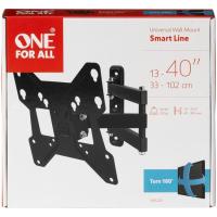 Soporte de pared inclinable y desplazable para TV de 13" a 40" ONE FOR ALL