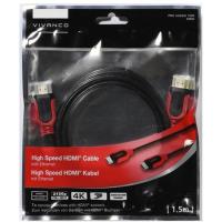 Cable HDMI High Speed Ethernet golden 42955 VIVANCO, 1,5 metros