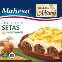 Canelones de setas MAHESO, caja 300 g