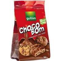 Galleta chocobom leche GULLÓN, paquete 100 g