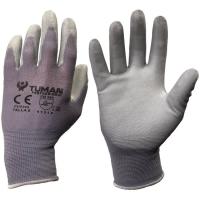 Poliuretanoz estalitako nylon eskularrua, 9. neurria, 1 pare