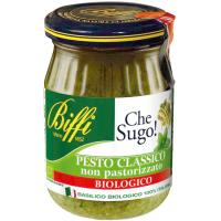Salsa pesto con albahaca 100% vegetal BIFFI, frasco 190 g Salsa pesto con albahaca 100% vegetal BIFFI, frasco 190 g
