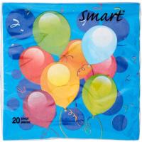 Servilletas de papel globos GABBIANO, 33x33 cm, pack 20 uds