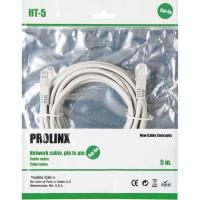 Cable de red Ethernet CAT5e pin a pin macho UT-5 PROLINX, 5 m