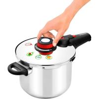 Olla a presión super rápida Selecta, apta para todo tipo de cocinas MONIX, 6 litros
