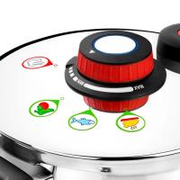 Olla a presión super rápida Selecta, apta para todo tipo de cocinas MONIX, 6 litros