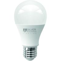 Bombilla Led eco estándar E27 10W luz cálida (3000k) SILVER, 1ud