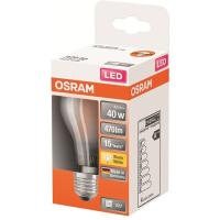 Bombilla Led estándar E27 4 luz cálida (2700k) OSRAM, 1ud
