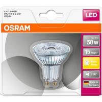 Bombilla Led GU10  4,3W 36° luz cálida OSRAM (2700k), 1ud