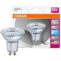 Bombilla Led GU10  4,3W 36° luz neutra (4000k) OSRAM, 1ud