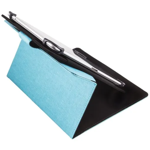 Funda para tablet de 9-10,1" azul, TPU, Rotatory 360º SILVER HT