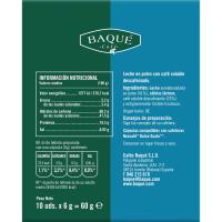 Café cortado descafeinado comp. Nespresso BAQUÉ, caja 10 uds