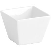 Bol cuadrado de porcelana Chef QUID, 7,5x7,5x6 cm
