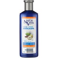 Champú anticaspa normal NATUR VITAL, bote 300 ml