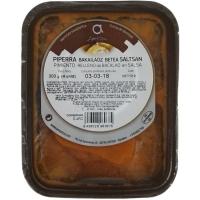 AMEZTOI bakailaoz betetako piperrak saltsan, erretilua 300 g