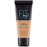 Fondo de maquillaje Fit Me Matte 250 MAYBELLINE, tubo 42 g