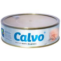 Atún en aceite de girasol CALVO, lata 500 g