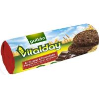 Galleta Crocant chocolate GULLÓN VITALDAY, paquete 280 g Galleta Crocant chocolate GULLÓN VITALDAY, paquete 280 g