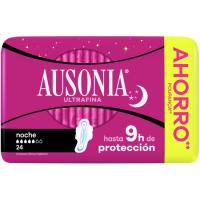 Compresa noche con alas AUSONIA, paquete 24 unid.