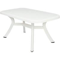 Mesa Caribe blanca de 150x190