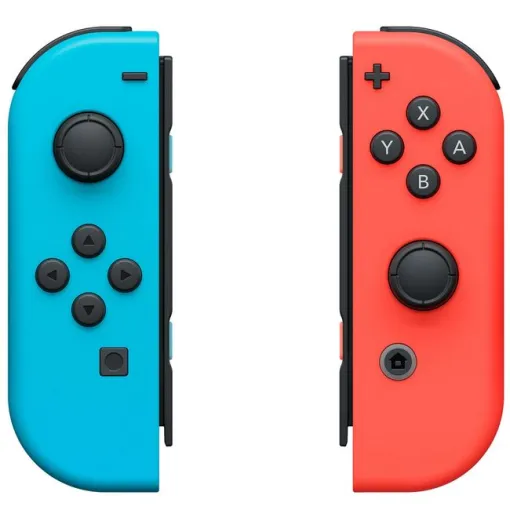 Mando Joy-Con Neón: Izq. Rojo y Dcha Azul para Switch NINTENDO Mando Joy-Con Neón: Izq. Rojo y Dcha Azul para Switch NINTENDO