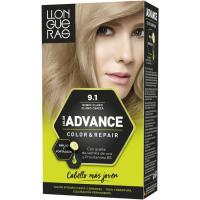 Color Advance 9.1 rubio claro ceniza LLONGUERAS, pack 1 unid.