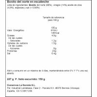 ARROYABE hegaluzea eskabetxean, potoa 227 g 