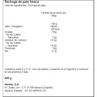 Magret de pato Reyno Gourmet MARTIKO, sobre aprox. 360 g