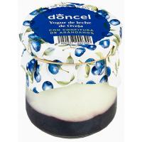 Yogur de oveja con confitura de arándanos DONCEL, tarro 140 g Yogur de oveja con confitura de arándanos DONCEL, tarro 140 g