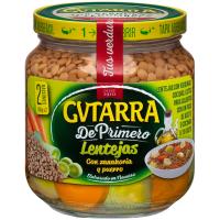 Lentejas con puerro-zanahoria GUTARRA, frasco 360 g Lentejas con puerro-zanahoria GUTARRA, frasco 360 g