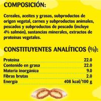 Snack de salmón para gato CATISFACTIONS, paquete 180 g