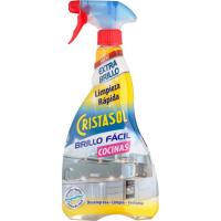 Limpiador para cocina brillo fácil CRISTASOL, botella 750 ml