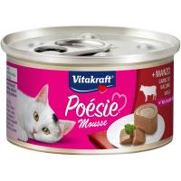 VITAKRAFT POESIE txahal moussea katuentzat, lata 85 g