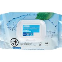Papel higiénico húmedo biodegradable EROSKI, paquete 80 uds