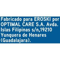 Papel higiénico húmedo biodegradable EROSKI, paquete 80 uds