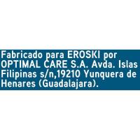 Papel higiénico húmedo junior EROSKI, paquete 60 uds