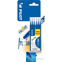 Recambio tinta borrable azul, punta 0.7mm frixion ball click PILOT, 6uds