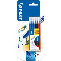 Recambio bolígrafo: 3azul, 2negro, 2 rojo, punta 0,7mm, Frixion Ball PILOT, 6 uds