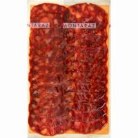 Chorizo ibérico bellota corte tradicional MONTARAZ, sobre 100 g