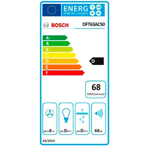 Campana extractora DFT63AC50 BOSCH