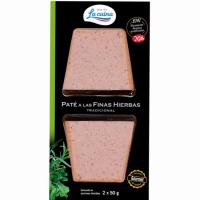 Paté a las finas hierbas LA CUINA, pack 2x50 g Paté a las finas hierbas LA CUINA, pack 2x50 g