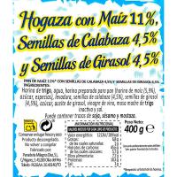 Hogaza de maíz de pipas, 400 g