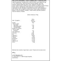 Galletas desayunos 5 cereales choco integral FLORBU, bolsa 370 g